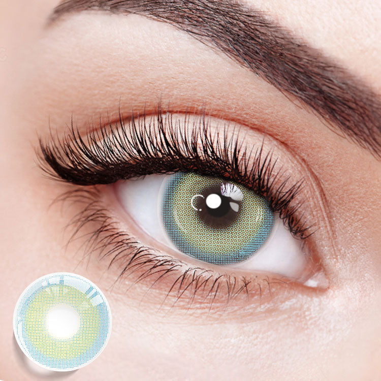 Madrid Sunlit Blue Contact Lenses